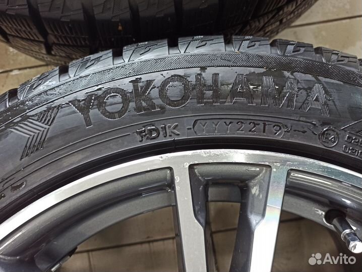 Диски BMW R18 8-9JJ 5x120 с зимней резиной