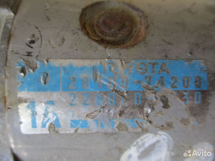 Тойота стартер 3S 3VZ 5S 1MZ 4S