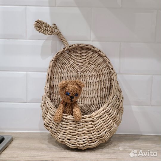 Подвесная плетеная корзина (дорбаскет)