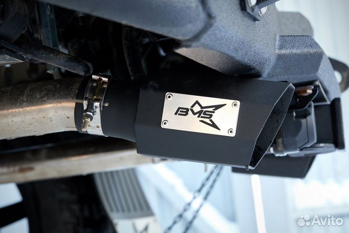 Комплект фирменных насадок BMS на глушитель