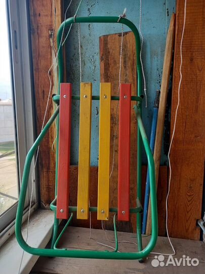 Детские зимние санки