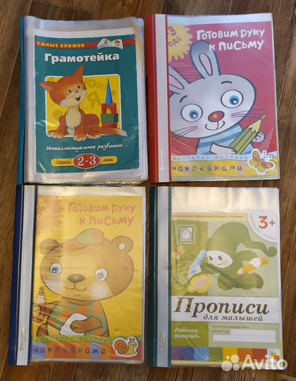 Набор развивающих пособий 2+