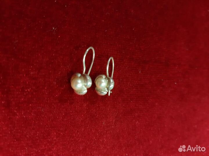 Серебряные серьги 925 проба