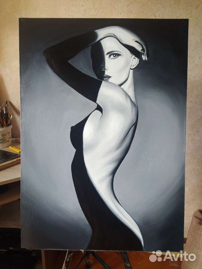 Картина маслом на холсте 