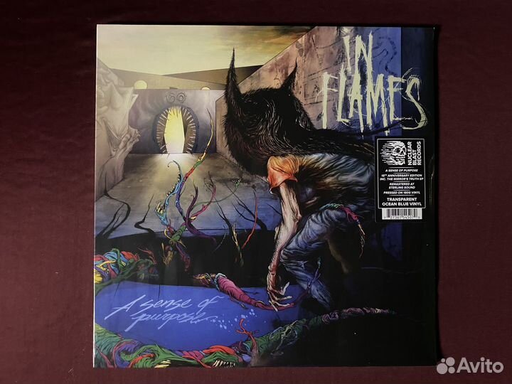 In Flames «A Sense Of Purpose» (ocean blue vinyl)