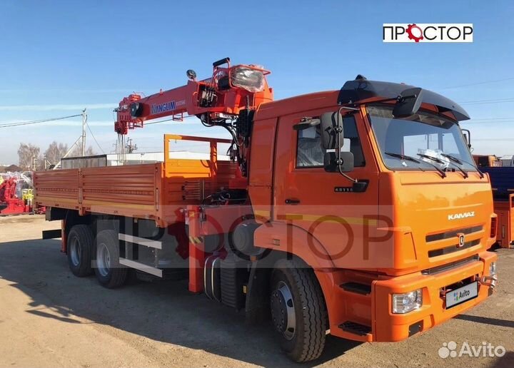 КамАЗ 65115 с КМУ, 2023