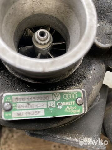 Турбина на ауди фольксваген 1,9 TDI мотор 1Z