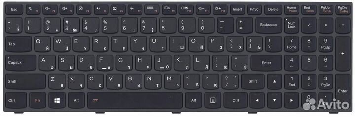 Клавиатура Lenovo IdeaPad Flex G5070A с подсветкой