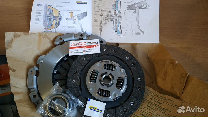 Комплект сцепления ceed солярис kia rio 3 рио сид