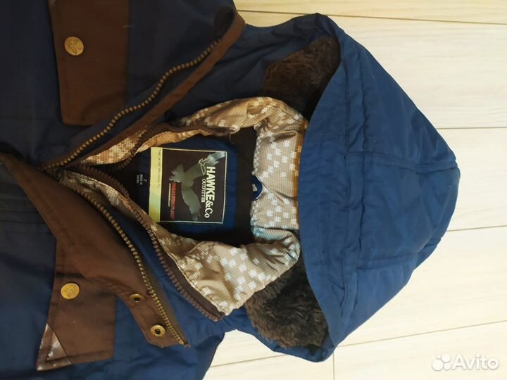 Зимняя парка для мальчика 6-7 лет