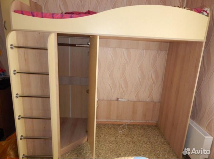 Детская кровать чердак