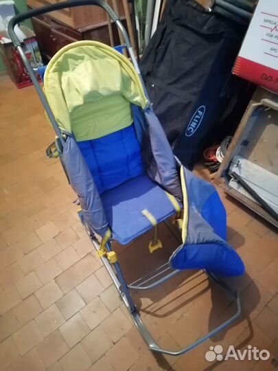 Коляска санки