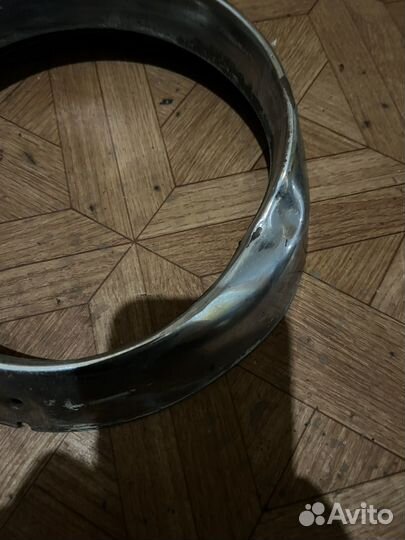 Ободок на фару газ 21 Волга СССР хром