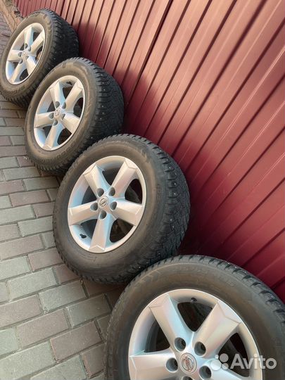 Литые оригинальные диски R16 Nissan Qashqai