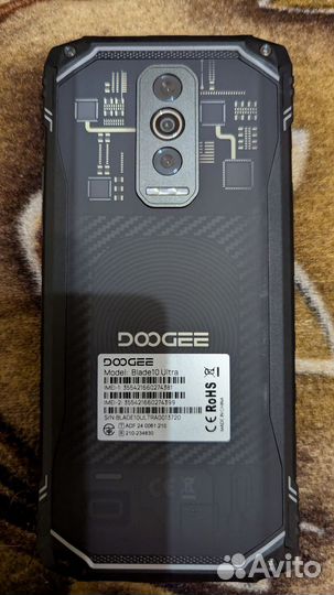 DOOGEE Blade10 Ultra, 20/256 ГБ