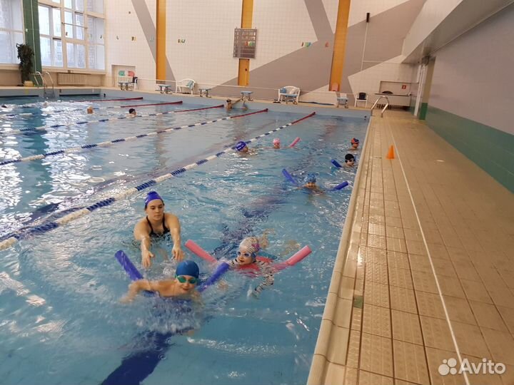 Плавание для детей от 3 до 16 лет
