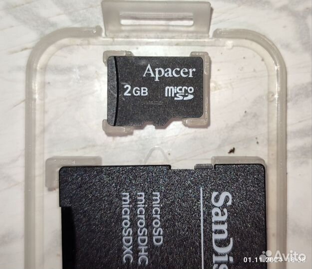 Карта памяти Apacer micro sd 2gb