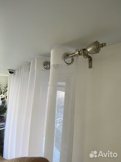 Карниз и гардина,раздельно или вместе