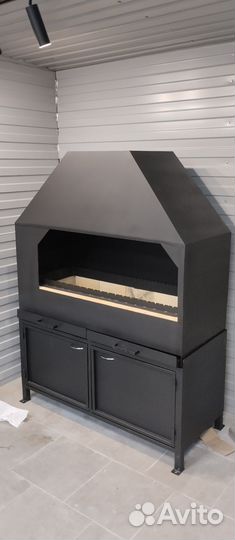 Мангал в помещении
