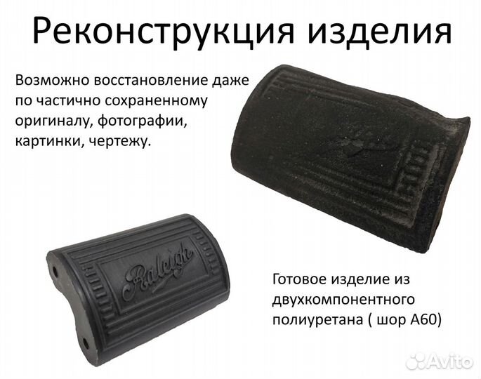 Изготовление деталей из резины(Полиуретан/пластик)