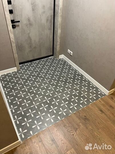 Ремонт полов. Укладка ламината. Укладка линолеума