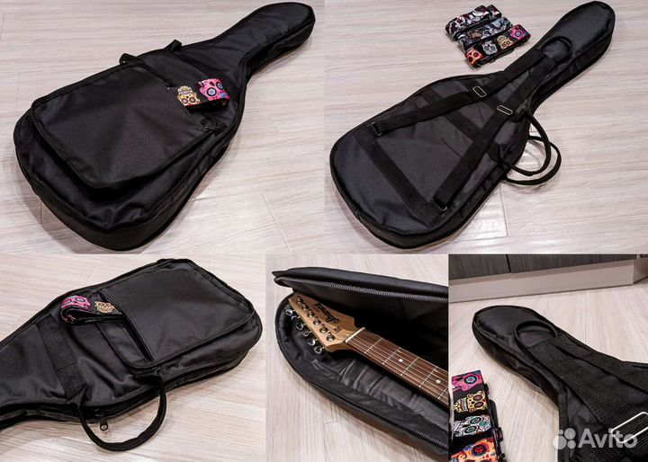 Чехлы для Электрогитары -Утеплённый Гитарный Чехол