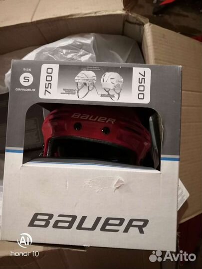 Хоккейный шлем bauer 7500 sr s