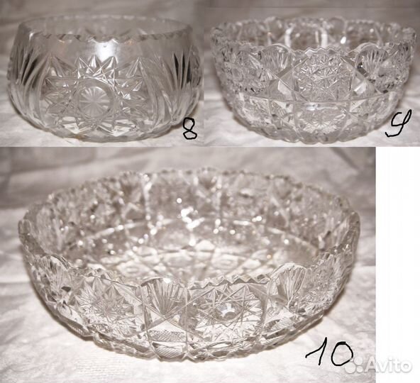 Вазы, бокалы, штофы, салатницы