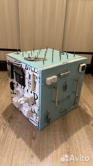 Бизиборд куб большой