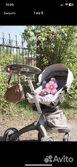 Коляска люлька и прогулочная 2 в 1 Stokke