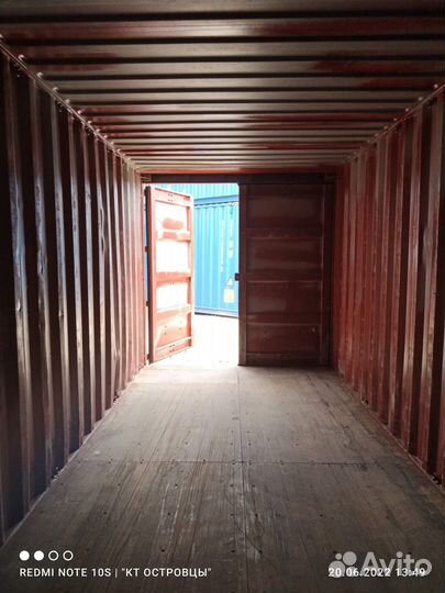 Морской контейнер 20/40 футов бу