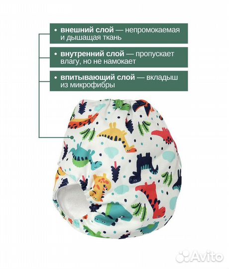 Многоразовый подгузник