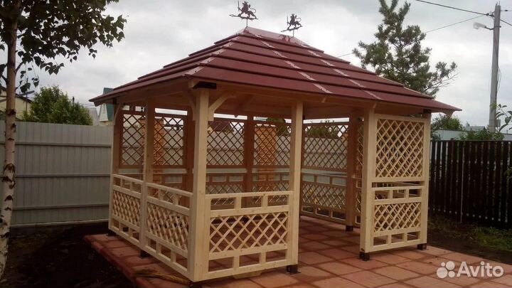 Беседка для дачи