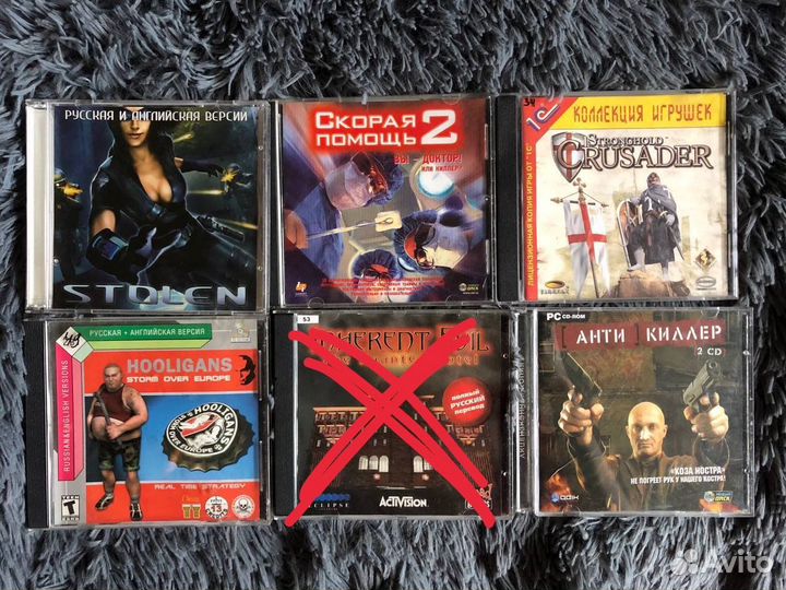 Cd диски с играми