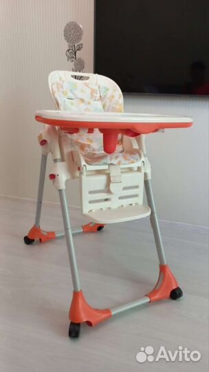 Стульчик для кормления chicco polly