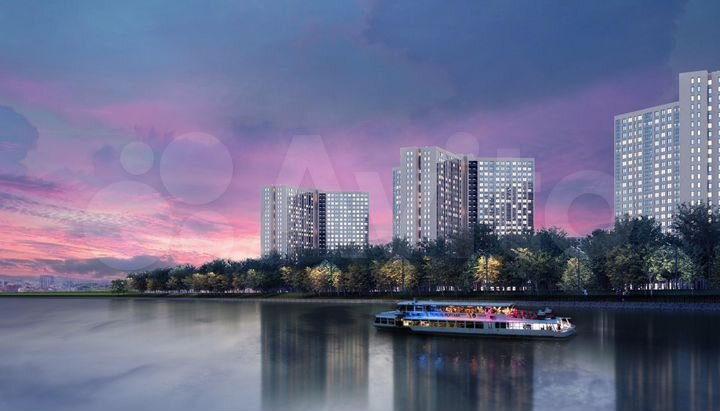 Квартира-студия, 33 м², 8/24 эт.