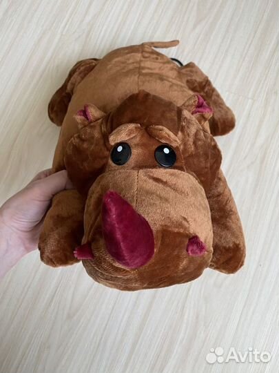 Грелка игрушка Носорог