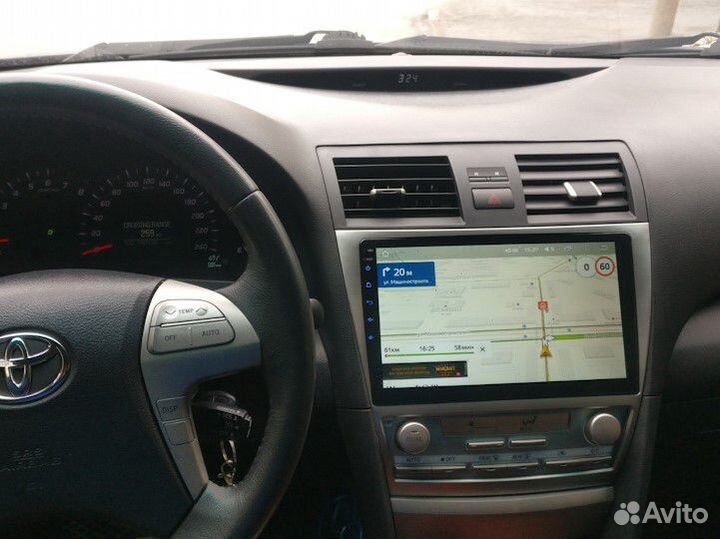 Переходная рамка на Toyota Camry 40 (9 дюймов)