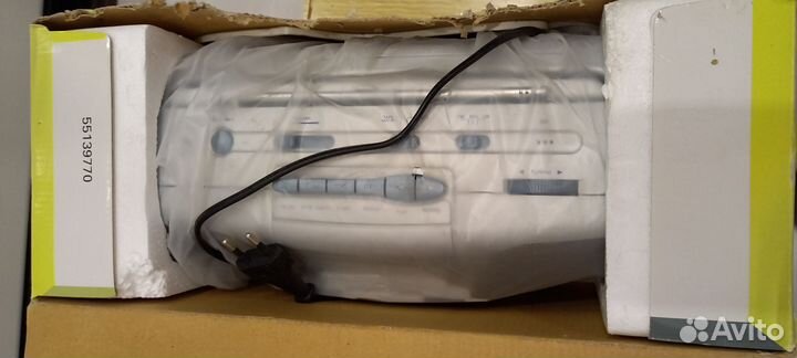 Кассетный магнитофон новый