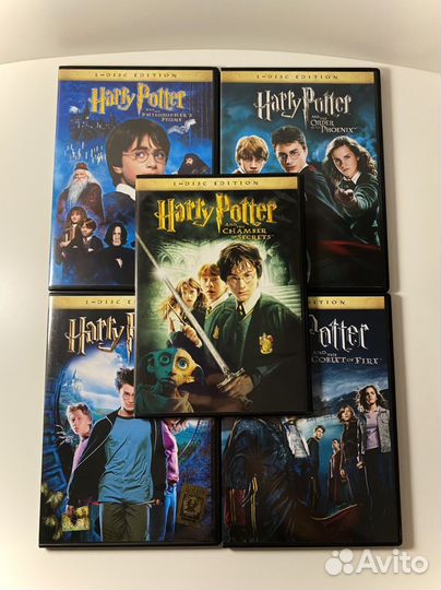 Гарри Поттер DVD двд коллекционное издание 1-5