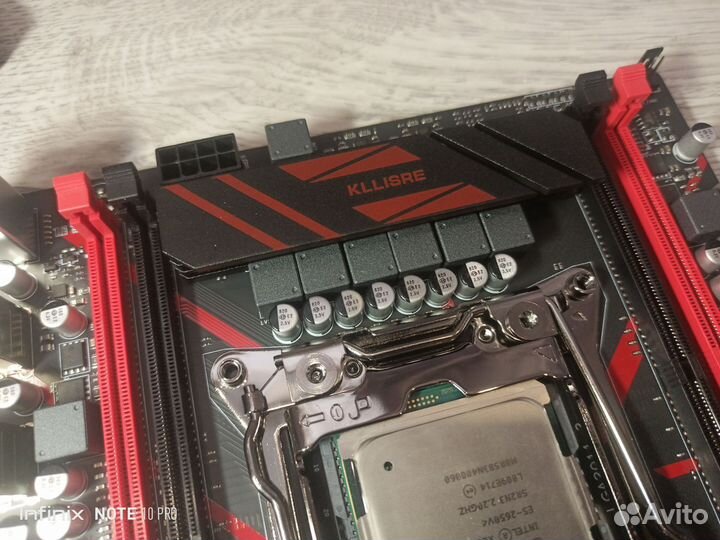 Материнская плата Kllisre+intel 2650v4 +ddr4 16Gb