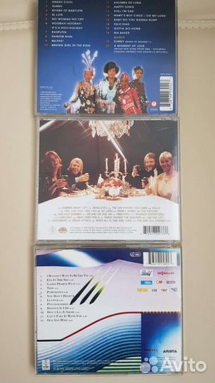CD abba, BneyM, Alan Parsons хиты