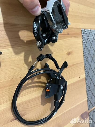 Шатуны shimano, колодки G03s, переключатель