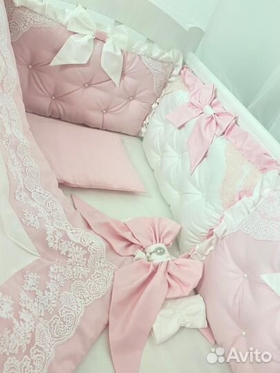 Детское постельное белье в кроватку новое