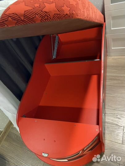 Кровать машина с подсветкой