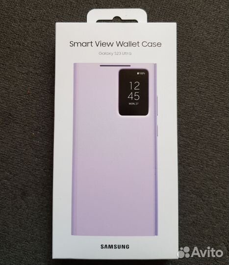Оригинал SMART View Wallet для Samsung S23 Ultra