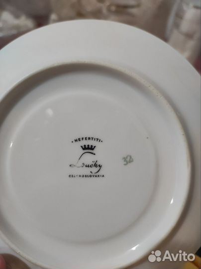 Четыре блюдца Lucky Nefertiti