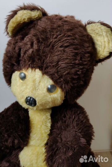 Игрушка, мишка СССР винтаж 1979 крупный