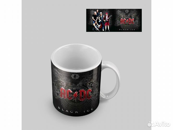 Кружка с картинкой AC/DC