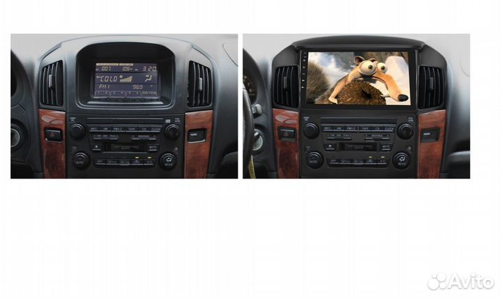 Магнитола Toyota Harrier 97-03 3-32GB 8Core